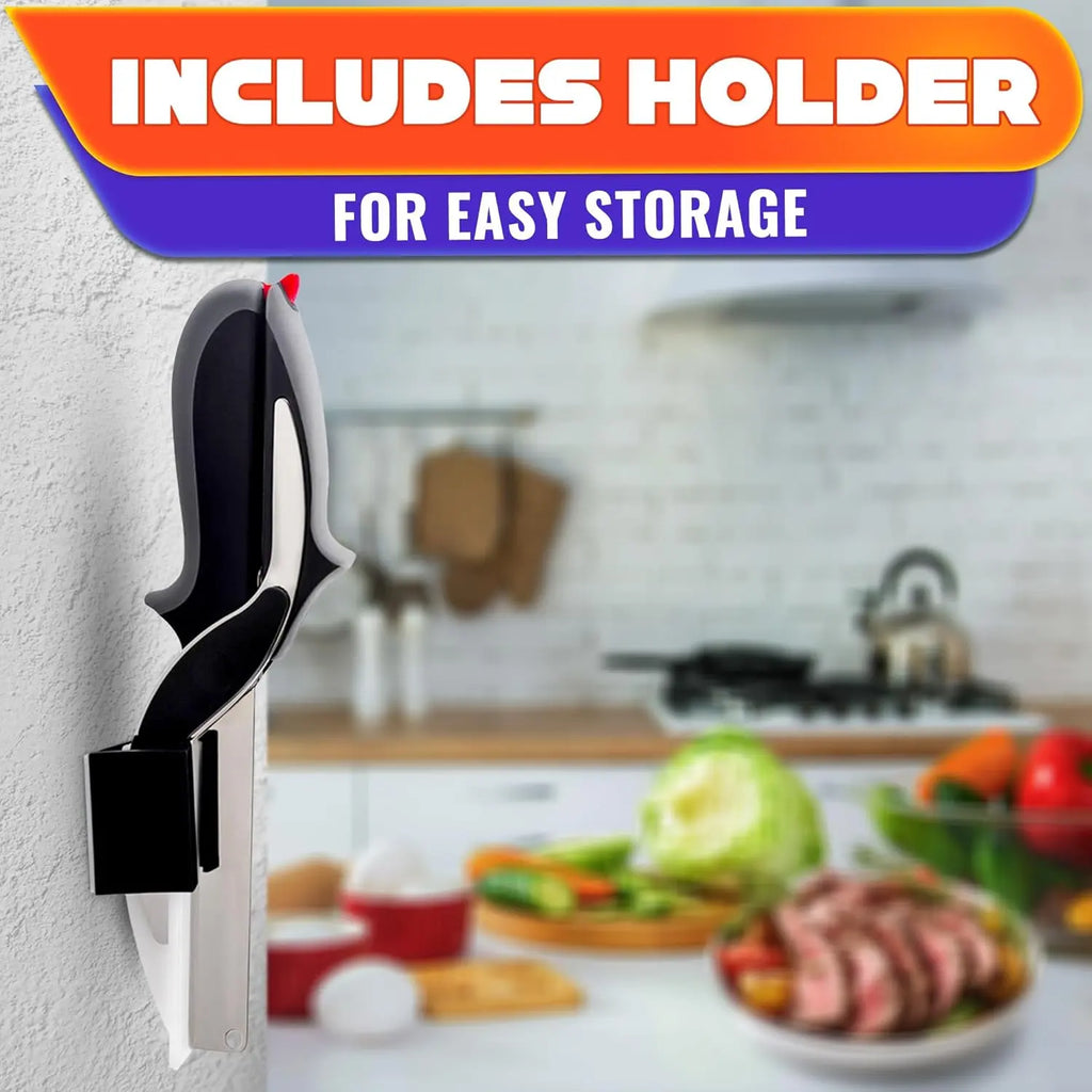 2 in 1 Kitchen Scissors for Food