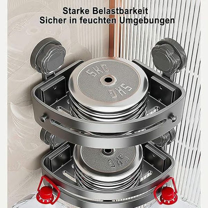 🚿 Corner Shower Storage Rack – Space-Saving & Easy to Install ✨