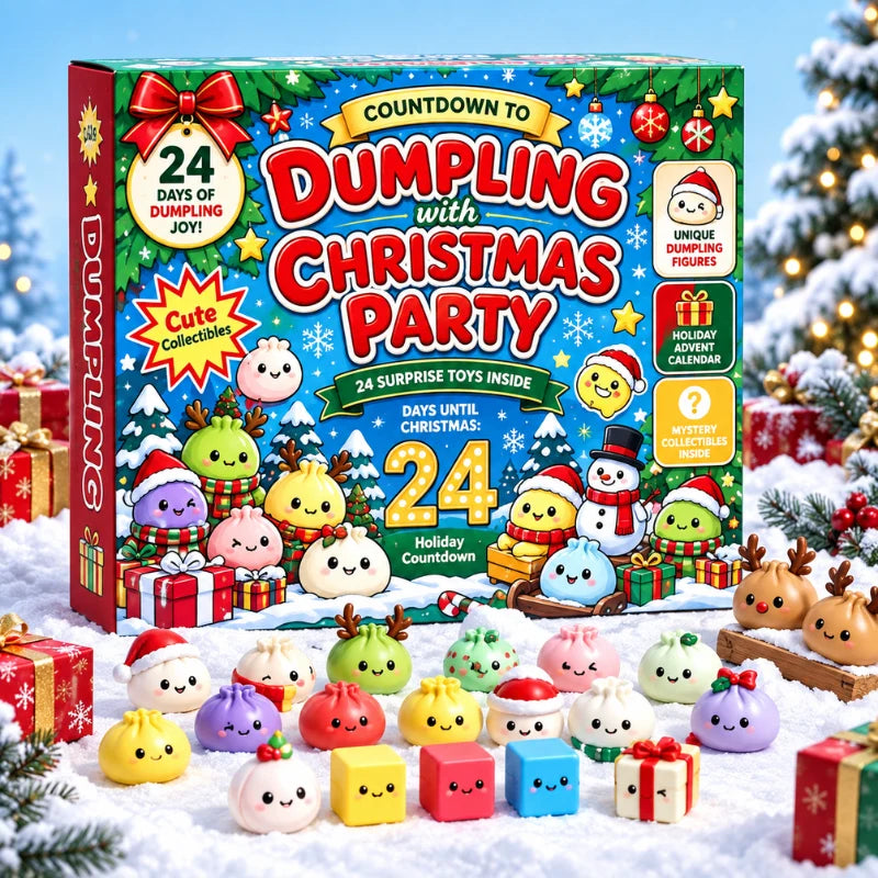 🎁🥟Christmas Dumpling Squishy Blind Box