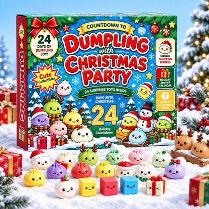 🎁🥟Christmas Dumpling Squishy Blind Box
