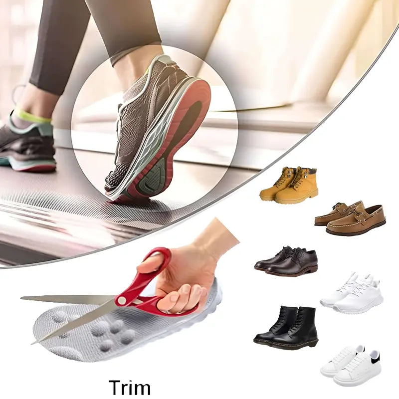 Unisex 4D Cloud Cushion Insoles – Buy 2 or 3 Pairs & Save More