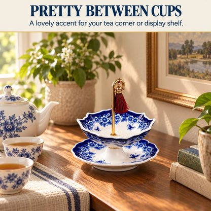 Umbrella Porcelain Ceramic Tea Strainer