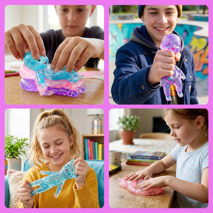 3-Pack Glitter Baby Dolls
