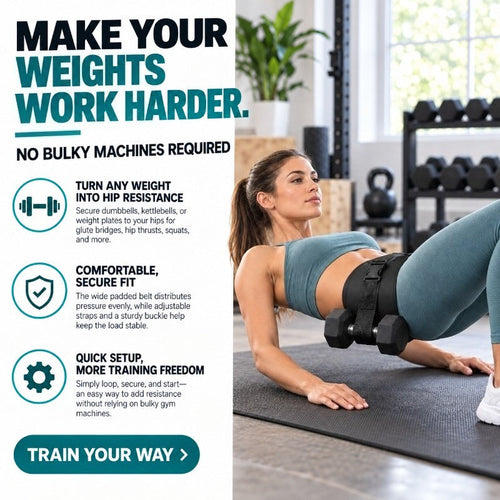 Portable Glute Bridge Belt