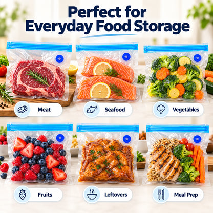 Reusable Vacuum Food Storage Bags