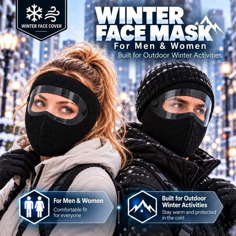 Winter face mask for men and women