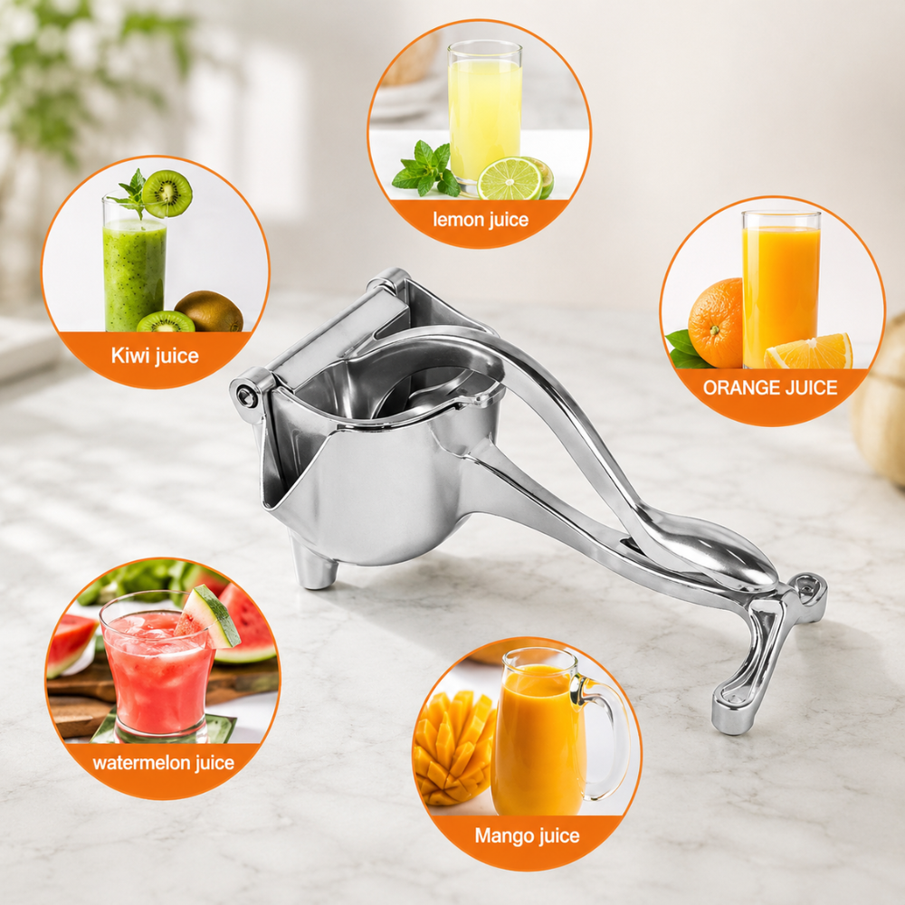 Manual Citrus & Fruit Juicer – Easy Press Juice Squeezer