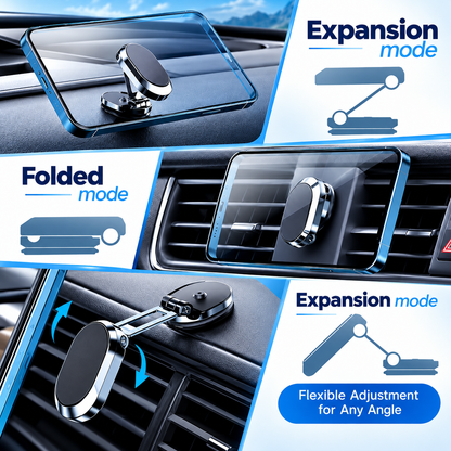 Foldable Zinc Alloy Phone Mount