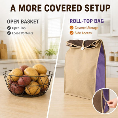 Light-Blocking Potato Organizer