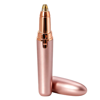 ⏰Electric Eyebrow Trimmer Pen with LED Light – USB Rechargeable Precision Hair Remover