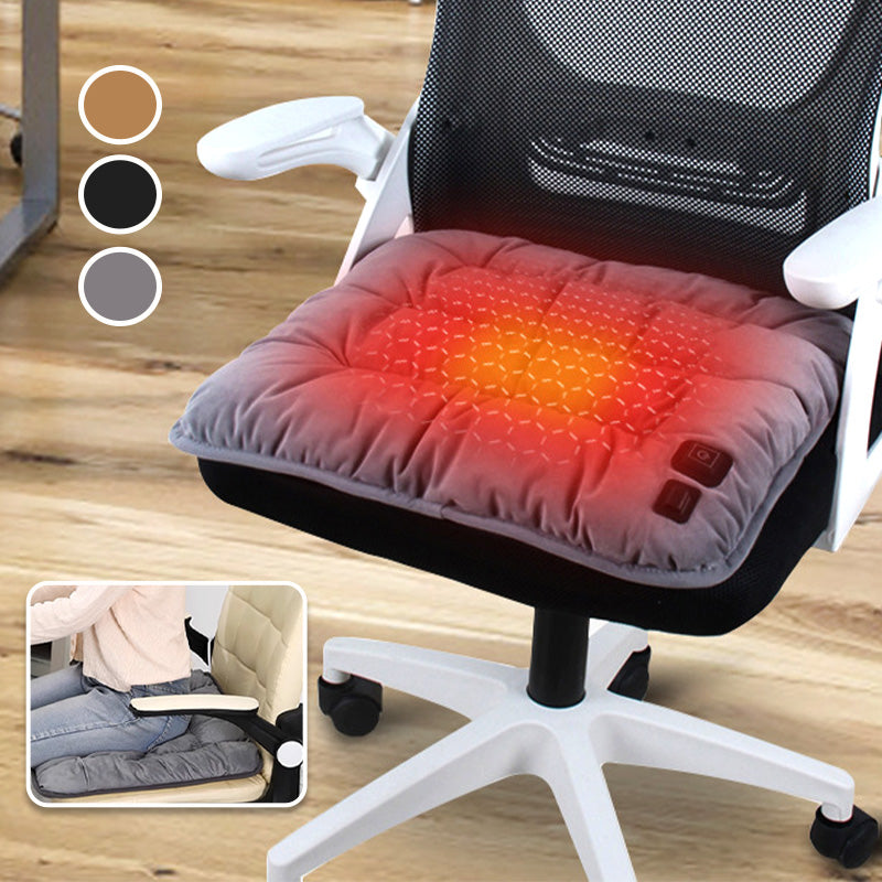 🔥 USB Heated Seat Cushion – 3-Level Adjustable Warmth for Office & Home