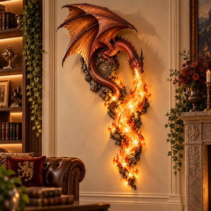 🔥Last Day 49% OFF -🐉 Dragonfire Guardian™ Wall Sconce – A Legendary Flame Awakens🔥