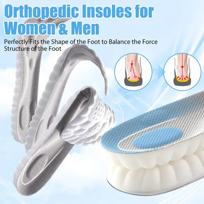 Unisex 4D Cloud Cushion Insoles – Buy 2 or 3 Pairs & Save More