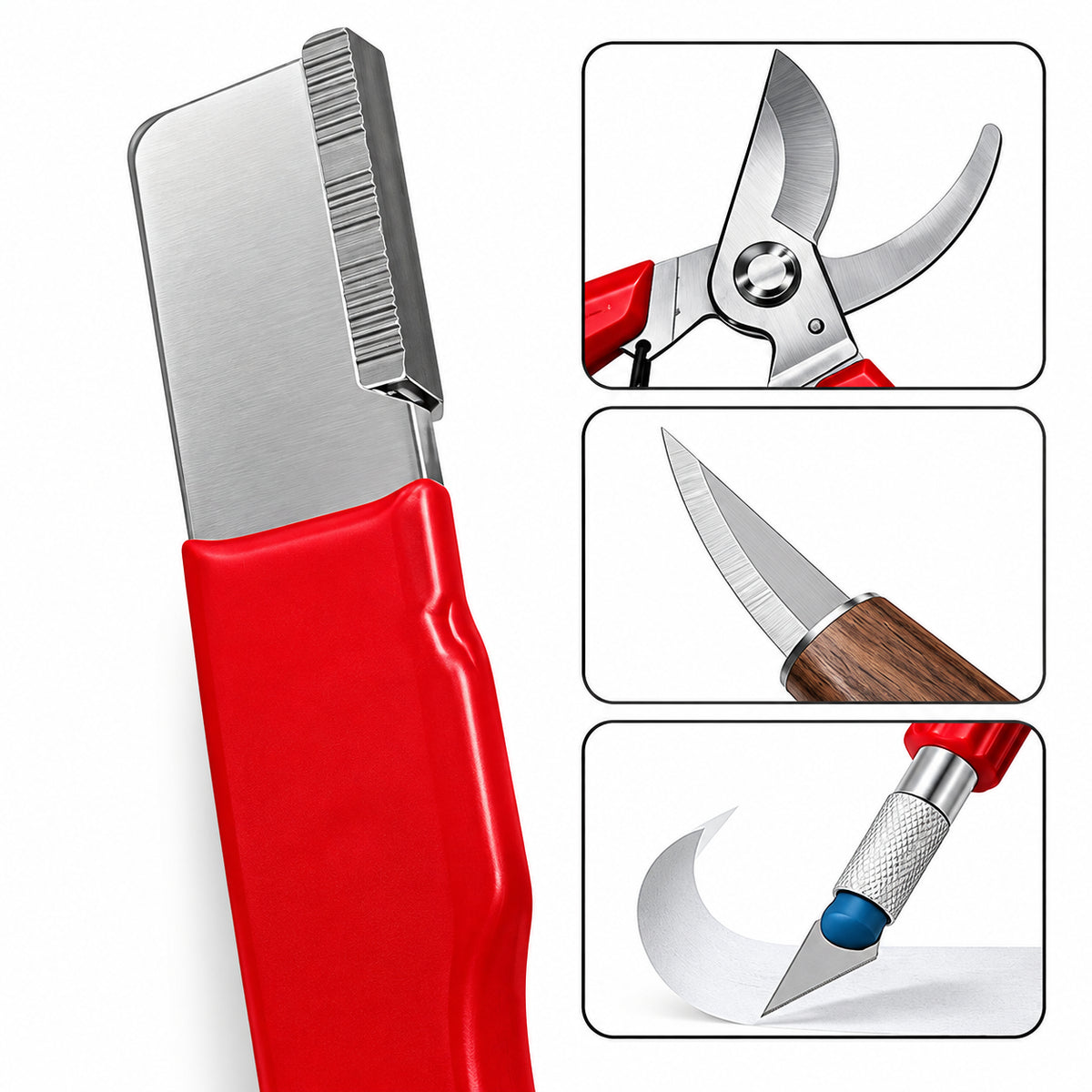 2pcs-Professional Knife & Scissors Sharpener – Portable Multi-Purpose Sharpening Tool