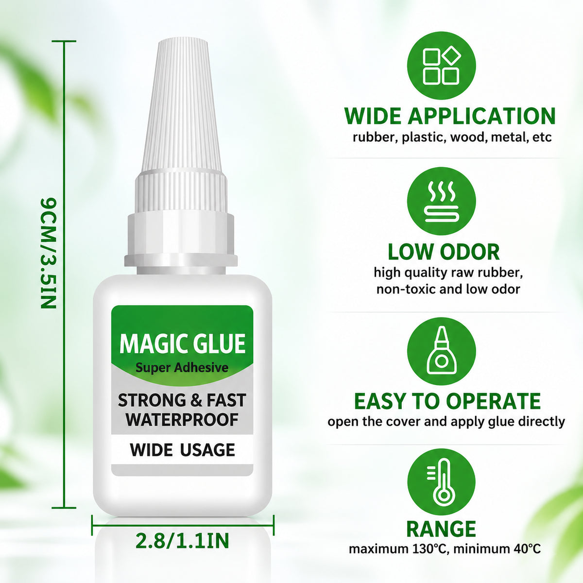 4-Pack Fast-Setting Super Glue