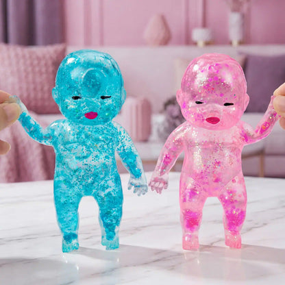 3-Pack Glitter Baby Dolls