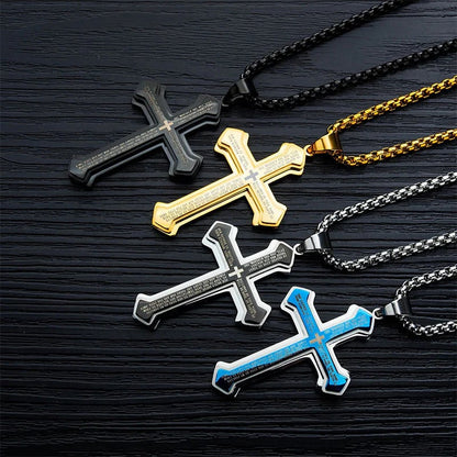✝️Lord's Prayer Cross Necklace