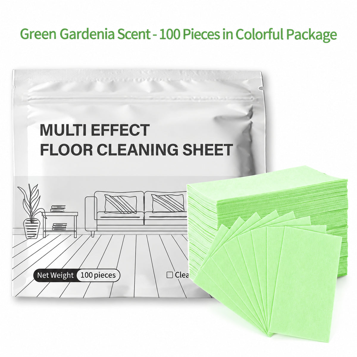 🔥🔥100 Piece Floor Cleaning Tablets Multi-Surface Cleaner for Hardwood Laminate Tile & RV Walls Antibacterial Deodorization Maintenance