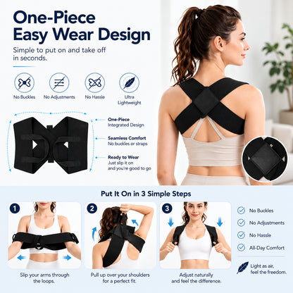 Posture Support Shoulder Straps