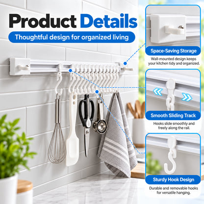 Multifunctional Slide Rail Hook