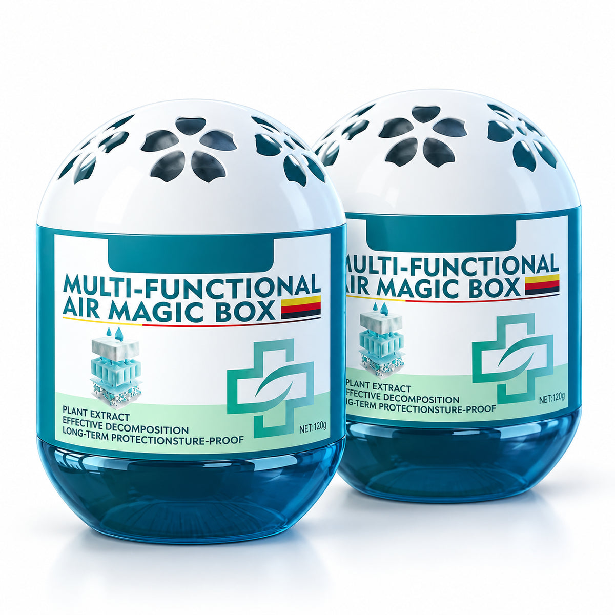 Magic Bead Box for Odor and Dust Removal