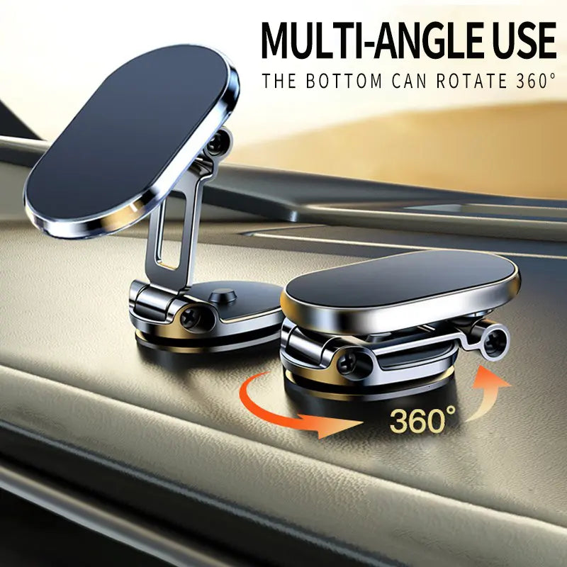 🥳2026 HOT SALE🥳360° Foldable Magnetic Car Phone Mount