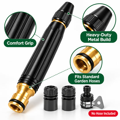 ✨Heavy Duty Adjustable Twist Hose Nozzle Jet Sweeper Nozzle