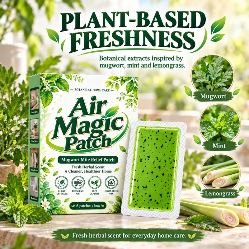 🌿Long-lasting Mugwort Mite Relief Patch-1 Pack (6 Patches)
