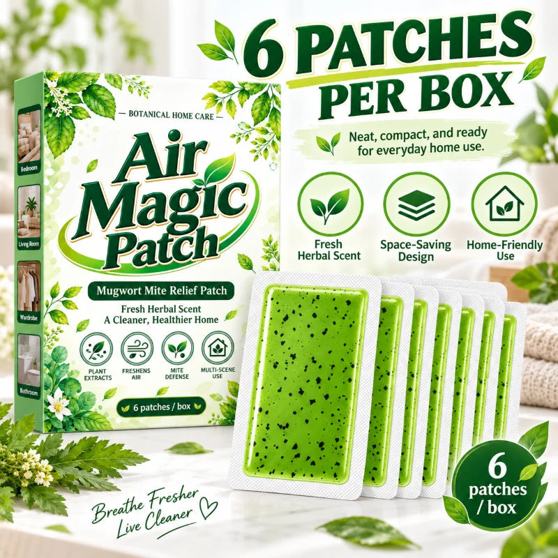 🌿Long-lasting Mugwort Mite Relief Patch-1 Pack (6 Patches)