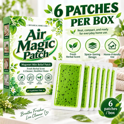🌿Long-lasting Mugwort Mite Relief Patch-1 Pack (6 Patches)