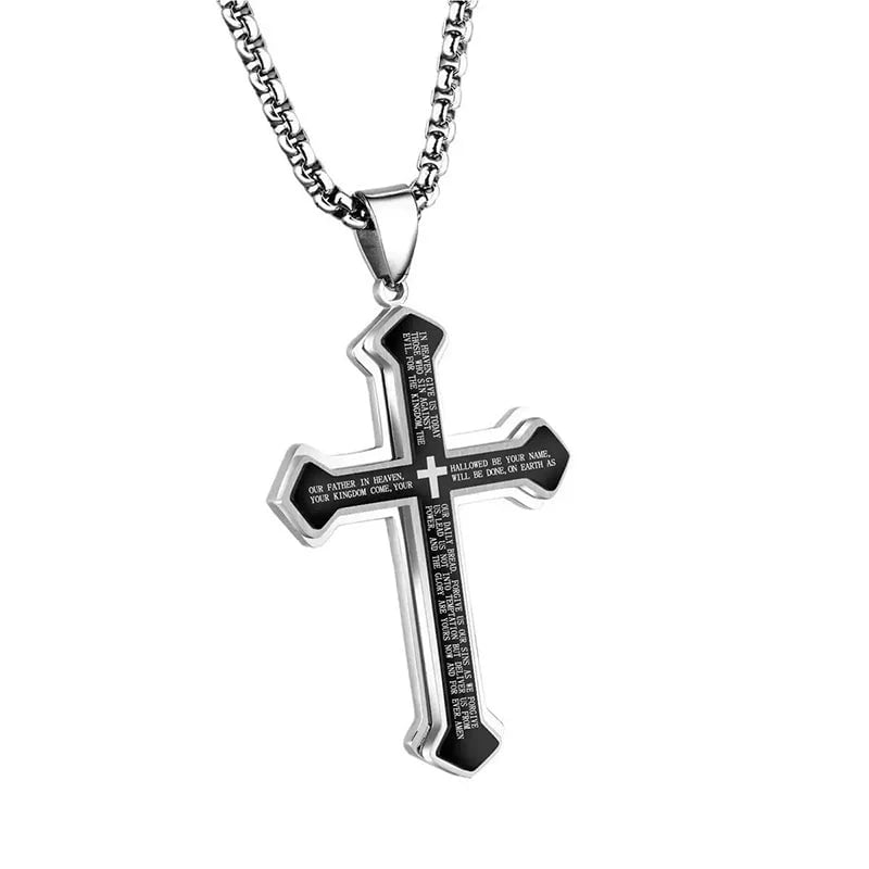 ✝️Lord's Prayer Cross Necklace