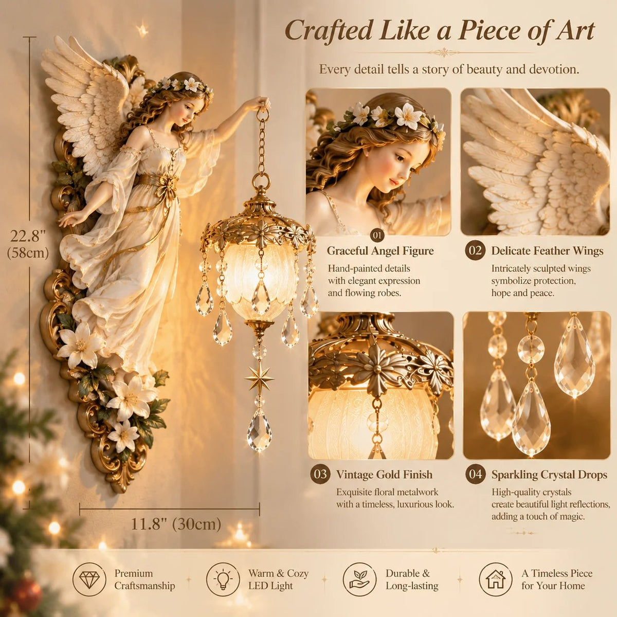 🔥Guardian Angel Crystal Light