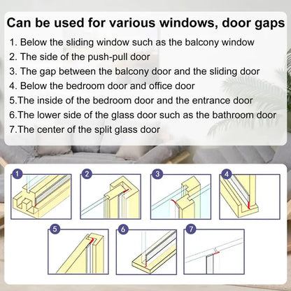 🥳2026 HOT SALE🥳Adhesive Door Weather Strip