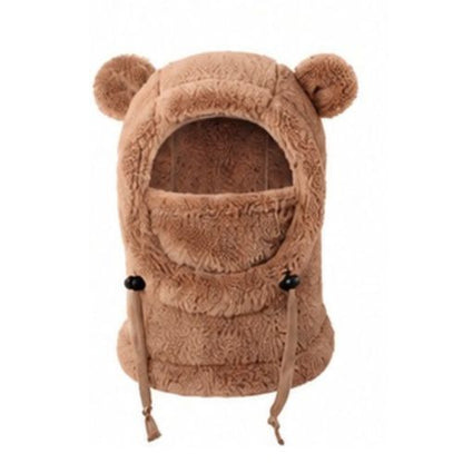 🎁 Kids' Cozy Bear Ear Balaclava – A Cute & Warm Gift for Kids 🐻