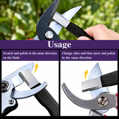 2pcs-Professional Knife & Scissors Sharpener – Portable Multi-Purpose Sharpening Tool