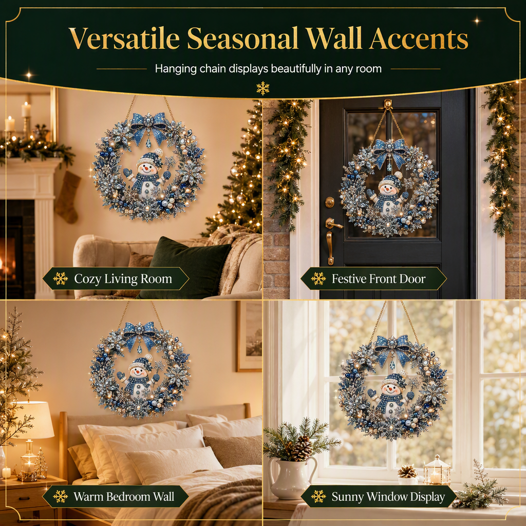 DIY Christmas Diamond Art Set – Creative Christmas Decoration for a Festive Home 🎁