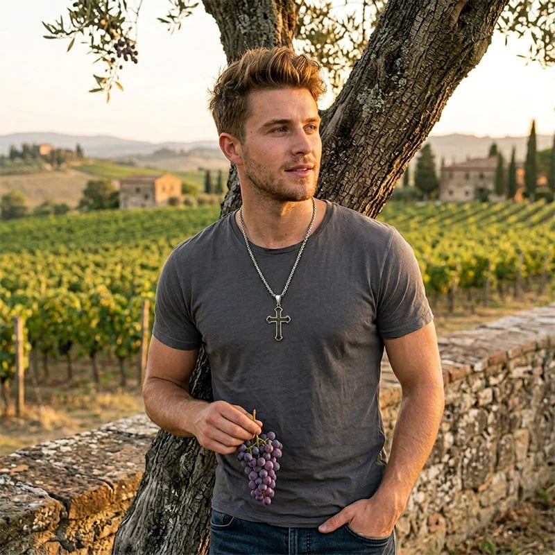 ✝️Lord's Prayer Cross Necklace