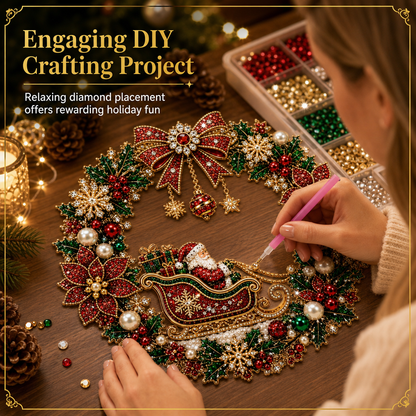 DIY Christmas Diamond Art Set – Creative Christmas Decoration for a Festive Home 🎁