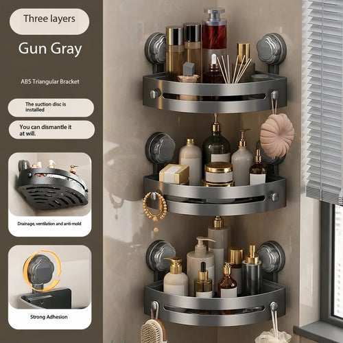 🚿 Corner Shower Storage Rack – Space-Saving & Easy to Install ✨