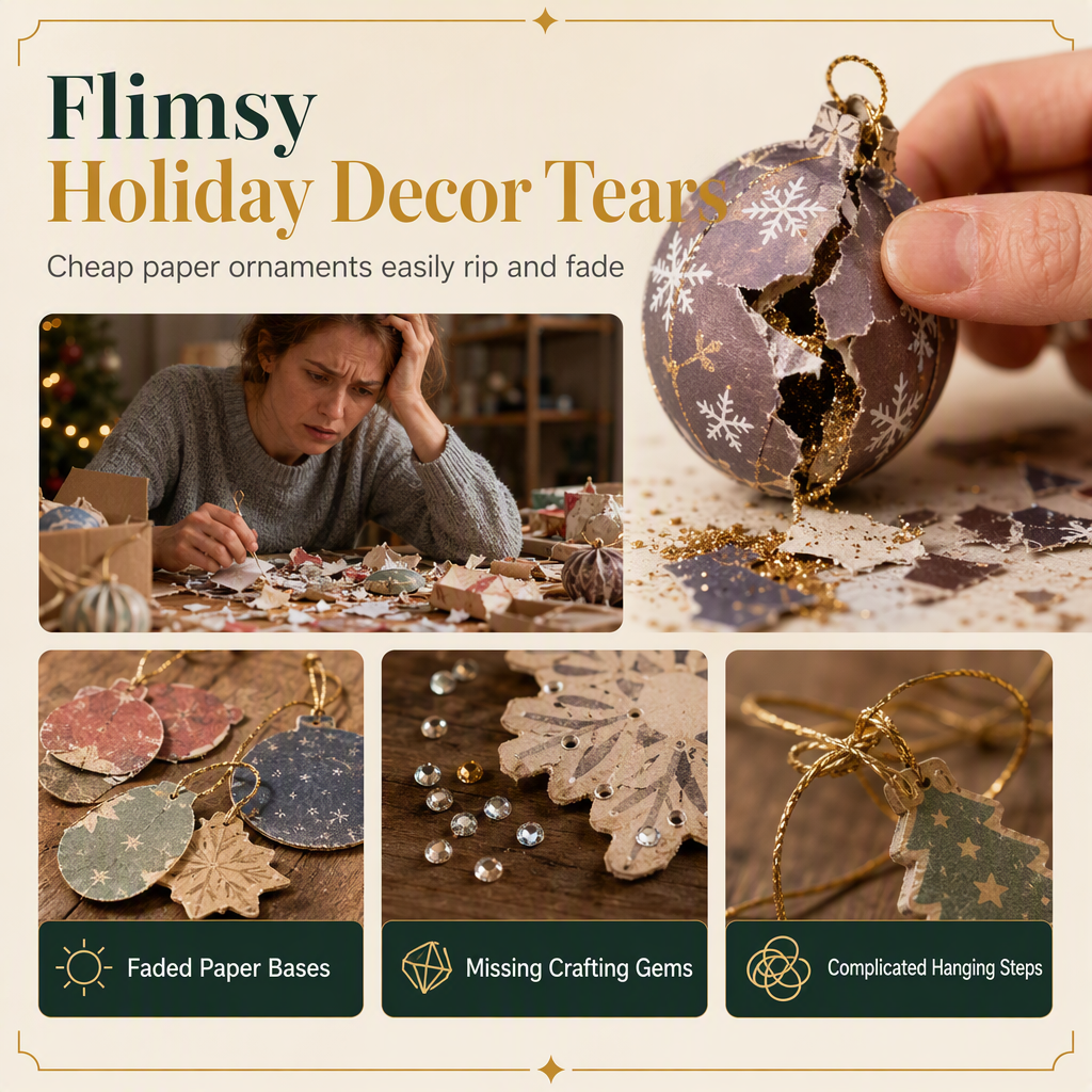 DIY Christmas Diamond Art Set – Creative Christmas Decoration for a Festive Home 🎁