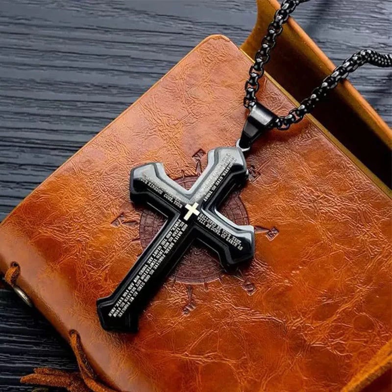 ✝️Lord's Prayer Cross Necklace