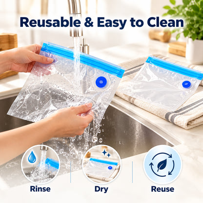 Reusable Vacuum Food Storage Bags