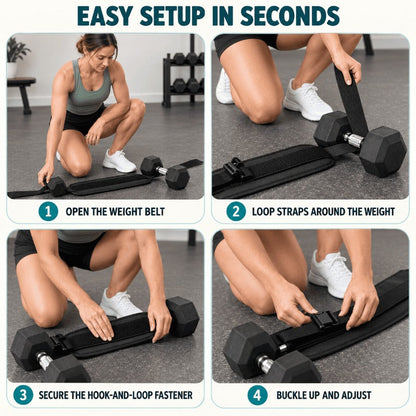 Portable Glute Bridge Belt