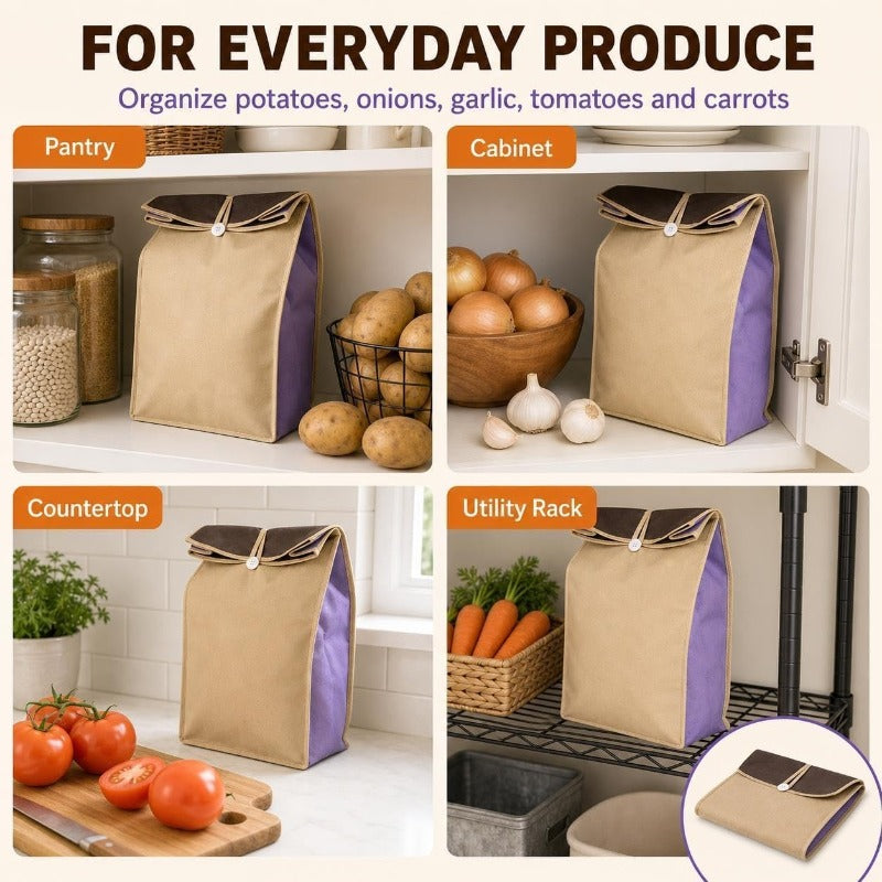 Light-Blocking Potato Organizer