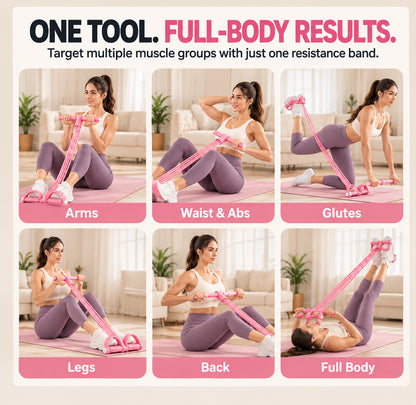 💪 Multifunction Pedal Resistance Band🏋️