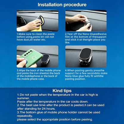 🥳2026 HOT SALE🥳360° Foldable Magnetic Car Phone Mount