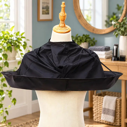 ⭕ UMBRELLA HAIR CUTTING CAPE | Large Hair Catcher  for Cleaner Home Grooming