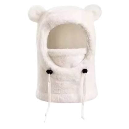 🎁 Kids' Cozy Bear Ear Balaclava – A Cute & Warm Gift for Kids 🐻