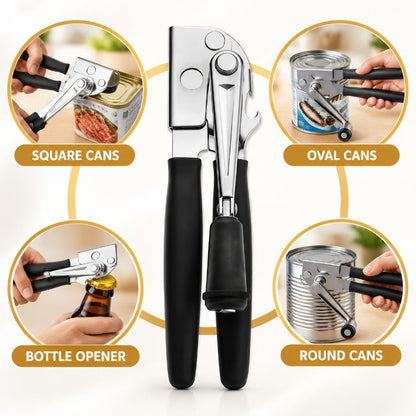 Effortless Smooth Can Opener