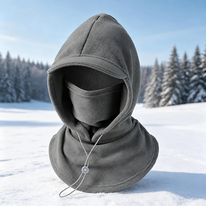 🥶 Fleece Balaclava Hood – Full Face & Neck Winter Protection for Outdoor Adventures